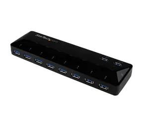 StarTech USB 3.0 HUB 10 portů / 2 nabíjecí a synchronizační porty 1.5A