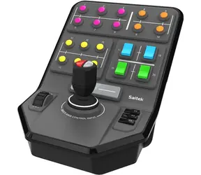 Logitech G Saitek Farm Simulator Vehicle Side Panel / ovládací panel s pákou pro hry ETS TS FSX XPlane a Elite Dangerous