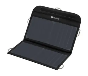Sandberg Solární nabíječka 13W / 2x USB / jeden port 2.1A / dva 1A