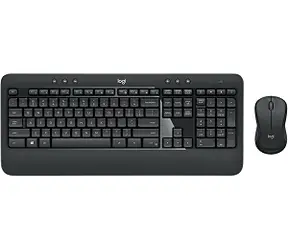 Logitech Wireless Desktop MK540 Advanced CZ / Klávesnice / Myš / USB / Šedá / CZ verze