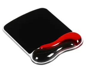 Kensington podložka pod myš Duo Gel Mouse Pad černo-červená