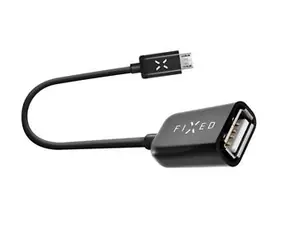 FIXED USB Type-C OTG adaptér pro mobilní telefony a tablety černá / USB 2.0