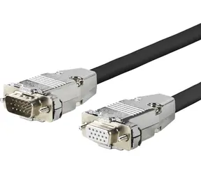 VivoLink Pro VGA kabel M- F 5m / 1920x1200 /  EDID / 15pin / trojí stínění