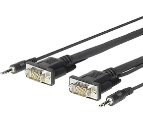 VivoLink Pro VGA + Audio 4.6m / 15 pin HD / 1920x1200 /  EDID / dvojité stínění