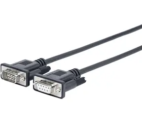 VivoLink Pro RS-232 kabel M-F 3m / zlacené konektory