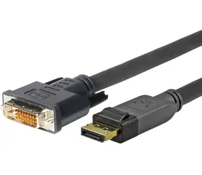 VivoLink Pro Displayport-DVI kabel 24+1 7.5m / 4k 2k@60Hz