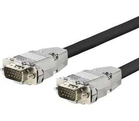 VivoLink Pro VGA kabel M - M 10m kovové pouzdro / 15 pin / 1920x1200 / EDID / trojité stínění