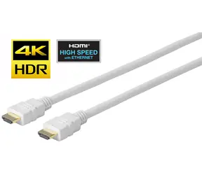 VivoLink Pro HDMI 2.0b kabel M - M 7.5m bílá / 1920x1080 4K 2K / 18 Gbs / HDCP