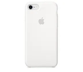 Apple Silicone Case pro iPhone 8 & 7 - White