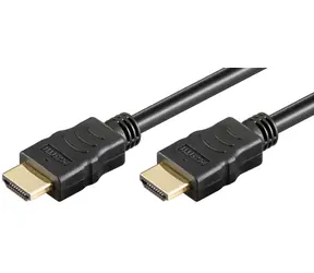 MicroConnect HDMI 2.0 kabel 3m / High Speed + Ethernet / M-M / 4Kx2K@60MHz / HDCP2.2 / zlacené kontakty / černá