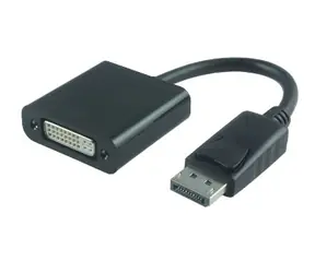MicroConnect Adaptér DisplayPort 1.2 - DVI-I M-F / Dual-Link / 1920x1200 / 15cm / černá