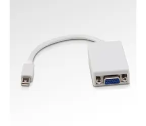 MicroConnect Adaptér Mini DP - VGA M-F / 15cm / bílá