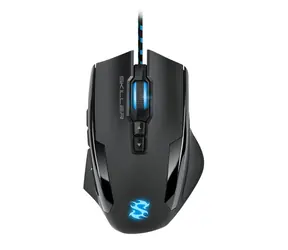 Sharkoon Skiller SGM1 černá / herní optická myš / 10 800 dpi / 12 tlačítek / USB