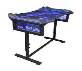 E-BLUE EGT004 / Herní stůl / 135 x 78.5 x 69.5 cm / podsvícený