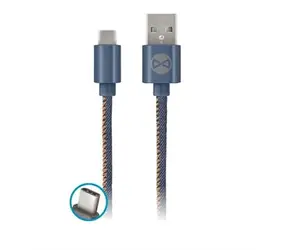 Forever Datový kabel TFO USB Type-C - jeans