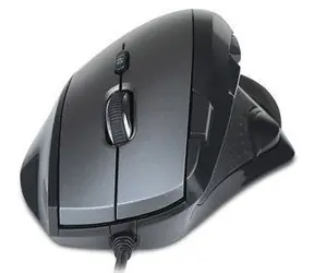DELUX M910BU optická myš / 4000DPI / 6 tlačítek / USB / černá
