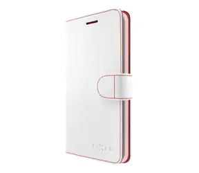 FIXED FIT Pouzdro typu kniha pro Apple iPhone XS Max bílá