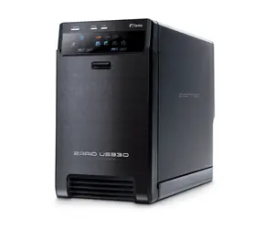 Fantec QB-X2US3R černá / externí skříň pro 2x 3.5" SATA HDD / USB 3.0