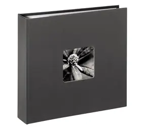 Hama FINE ART 10x15 cm (160 foto) šedá / Album memo  / 80 stran / popisové pole