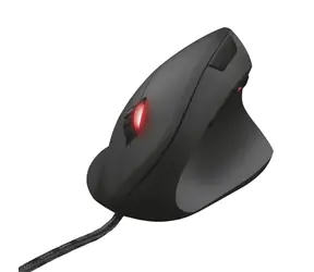 Trust GXT 144 Rexx černá / Vertikální herní myš / Optická / 1000DPI / 6 tlačítek / USB / 1.8m