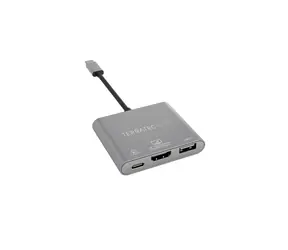 TERRATEC Connect C3 / adaptér USB Type-C na Type-C PD & HDMI & USB3.0