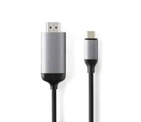 Minix NEO-C-4K šedá / HDMI na USB-C / HDMI výstup (4K @ 60Hz)