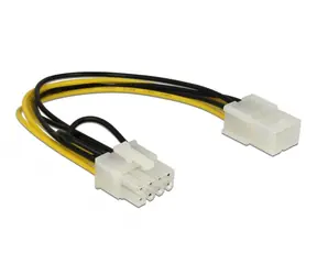 Delock napájecí kabel PCI Express 6 pin samice > 8 pin samec