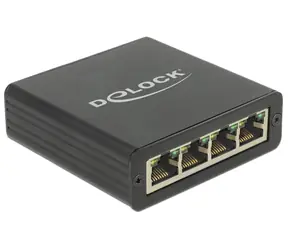 Delock Adaptér USB 3.0 > 4 x Gigabit LAN