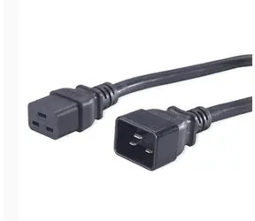 PremiumCord Prodlužovací přívod 230V / konektory IEC 320 C19 - IEC 320 C20 / 16A / 1.5m