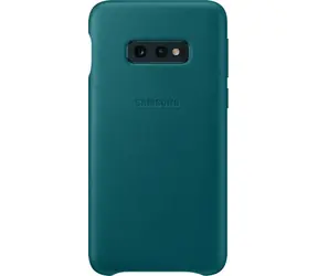 SAMSUNG Leather Cover kožený zadní kryt pro Samsung Galaxy S10e zelená