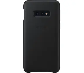 SAMSUNG Leather Cover kožený zadní kryt pro Samsung Galaxy S10e černá