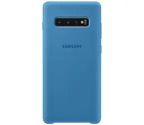 SAMSUNG Silicon Cover zadní kryt pro Samsung Galaxy S10 Plus modrá  