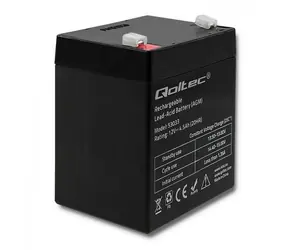 Qoltec baterie AGM 4.5Ah / 12V / max.1.35A