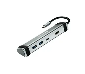 Canyon CNS-TDS03DG dokovací stanice šedá / USB-C / USB 3.0 / HDMI