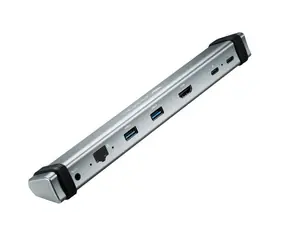 Canyon DJCNSTDS06DG dokovací stanice šedá / USB-C / USB 3.0 / HDMI / LAN / 3.5mm jack 