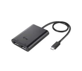i-tec USB-C Dual 4K DP Video Adapter