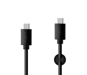 FIXED Dlouhý datový a nabíjecí USB-C kabel s konektorem USB-C černá / USB 2.0 / 2 metry / 15W