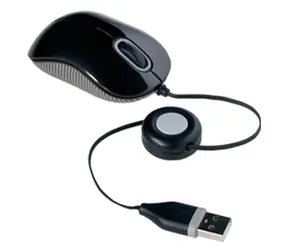 Targus AMU75EU Optická myš černá / drátová / 1000 dpi / USB