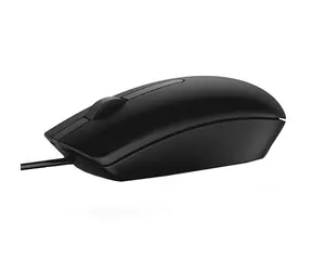 DELL MS116 (570-AAIR) černá / Optická myš / 1000dpi / 2 tlačítka + rolovací kolečko / USB / 1.8 m