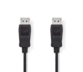 NEDIS kabel DisplayPort / DisplayPort zástrčka - DisplayPort zástrčka Černý / 2m