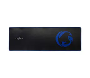 NEDIS GMPD300BK - Herní Podložka Pod Myš Černá / Protiskluzová a Voděodolná Základna / 920 x 294 mm