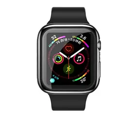 USAMS BH486 TPU Full Protective Pouzdro pro Apple Watch 44mm čirá