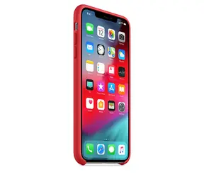 Apple Silicone Case Silikonový kryt pro iPhone XS Max červená