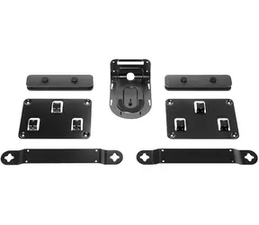 Logitech RALLY montážní kit / 2x držák reproduktoru & kamery & stolního rozbočovače & obr. rozbočovače & fixace kabelu