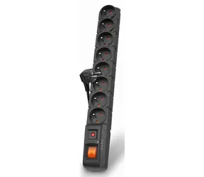 ACAR S8 přepěťová ochrana / 8 zásuvek / 230V / 10A / 3m