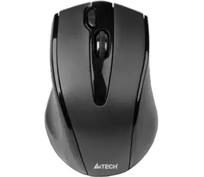 A4tech G9-500F-1 Černá / Bezdrátová optická myš / 2000 DPI / 2.4Ghz / V-Track / 4 tlačítka / Pravoruká / Nano USB / 10 m