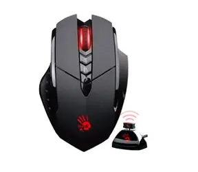 A4tech BLOODY R70 Černá / Herní bezdrátová optická myš / 3200 DPI / 8 tlačítek / Pravoruká / USB / 10 m