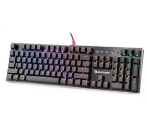 A4tech BLOODY B820R Černá / Herní klávesnice / Mechanické spínače LK Optic / CZ / Podsvícená / USB / 1.8 m