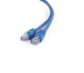 GEMBIRD Ethernet Patch kabel cat6 UTP 25cm modrá