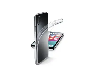 CellularLine Fine Extratenký zadní kryt pro Apple iPhone XS Max transparentní